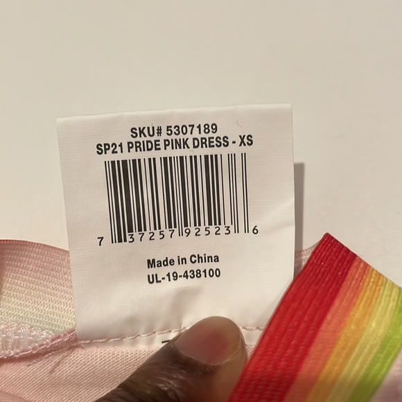 Dog Pink Pride Dress Size XS - Picture 6 of 6